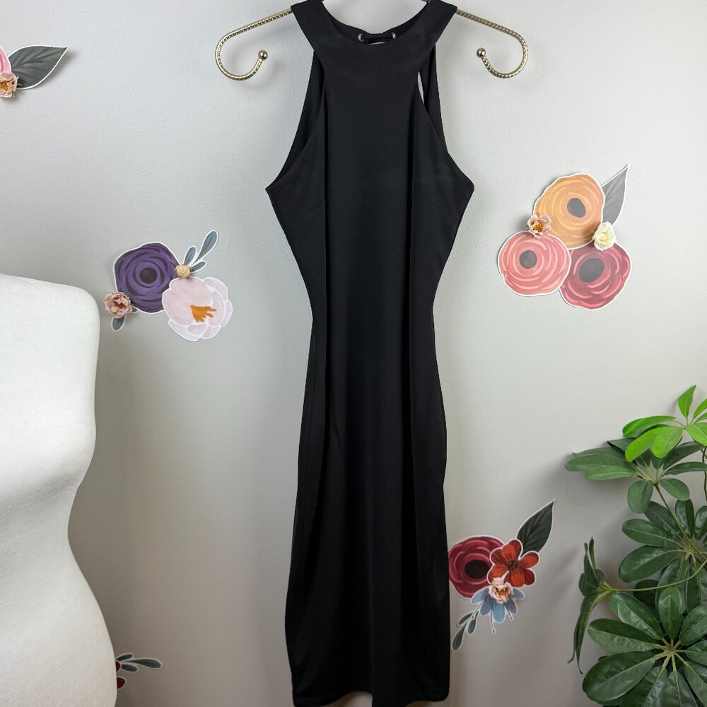 MISHA COLLECTION Backless Formal Black Mini Dress - Size - XS